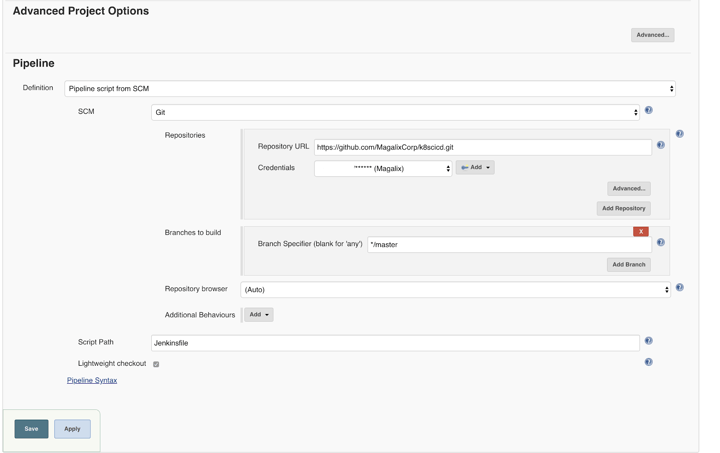Create a CI/CD pipeline with Kubernetes and Jenkins